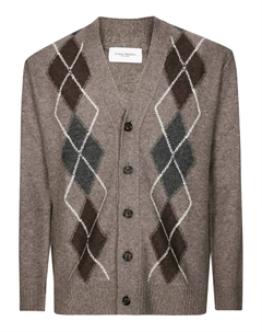 Кардиган на пуговицах, нейтральный Paolo pecora