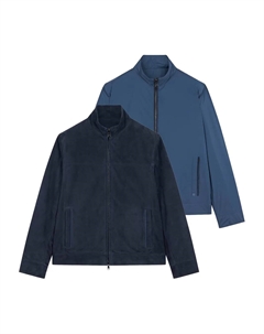 Двусторонняя замшевая куртка, синий Paul & shark