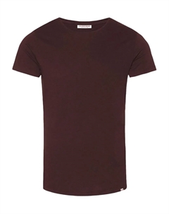 Хлопковая футболка с круглым вырезом, красный Orlebar brown