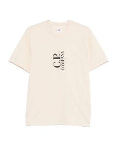 Футболки и поло бежевого цвета, нейтральный C.p. company