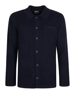 Шерстяная куртка на пуговицах, синий A.p.c.