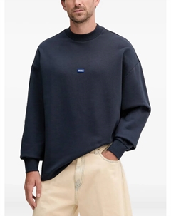 Толстовка с логотипом, синий Hugo