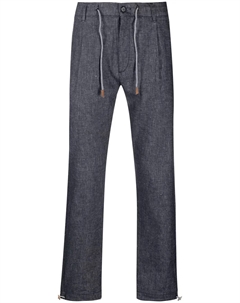 Джинсы с кулиской, синий Eleventy