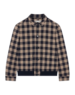 Блузон в клетку, синий Paul & shark