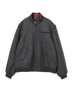 Шерстяная бомбер-куртка, серый Undercover