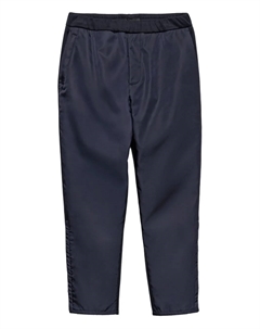 Брюки с логотипом, синий Prada