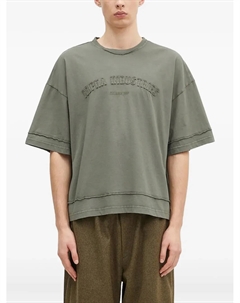 Футболка Open Edge с вышивкой, зеленый Alpha industries