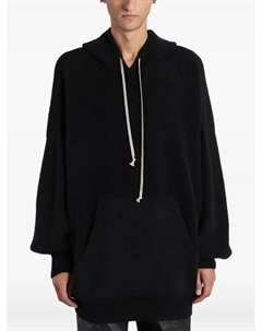Худи с карманами, черный Rick owens