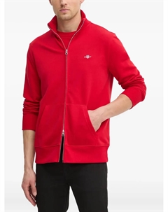 Толстовка с вышитым логотипом, красный Gant