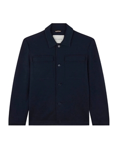 Шерстяная рубашка с карманом, синий Paul & shark