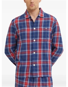 Пижама в клетку, синий Gant