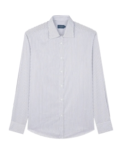 Хлопковая рубашка в полоску, белый Paul & shark