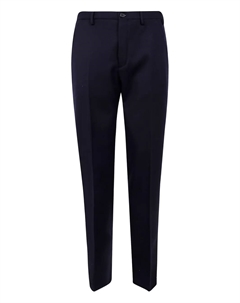 Брюки со стрелками, синий Incotex