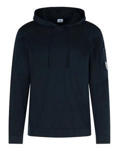 Худи с карманом на рукаве и кулиской, синий C.p. company