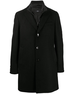 Многослойное пальто, черный Boss