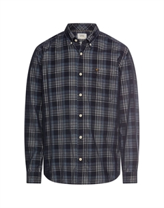 Рубашка на пуговицах классического кроя, Blue/marine blue/Dark blue Camel active