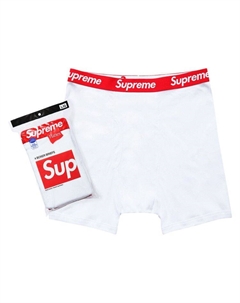 Боксеры x Hanes Boxer Briefs (4 Pack), White Supreme