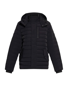 Стеганая куртка с нашивкой-логотипом, черный Moose knuckles