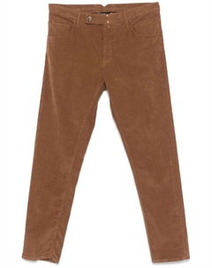 Узкие брюки, коричневый Incotex