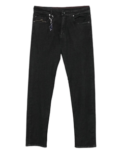 Джинсы с вышивкой, черный Paul & shark