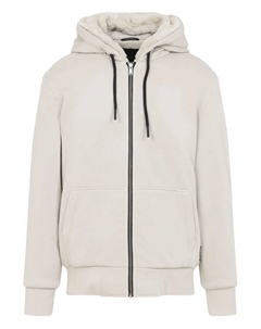 Хлопковый свитер на молнии, нейтральный Moose knuckles