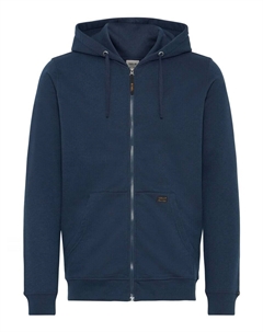 Худи с капюшоном на молнии SDAupo, Navy Solid