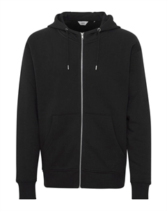 Худи с капюшоном на молнии SD LENZ, Black Solid