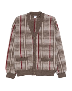 Кардиган из шерсти в клетку, нейтральный Aspesi