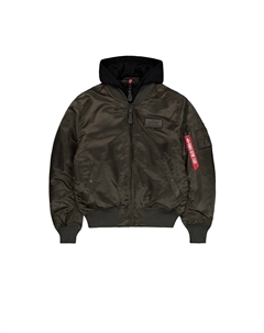 Демисезонная куртка MA-1 D-Tec, Olive Alpha industries