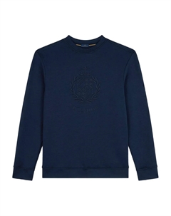 Свитшот с геральдической вышивкой, синий Paul & shark