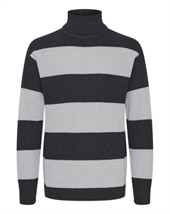 Свитер Serge, Light grey/Dark grey Solid