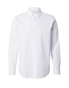 Рубашка на пуговицах классического кроя, White Calvin klein