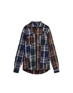 Рубашка на пуговицах классического кроя, Mixed colors Desigual