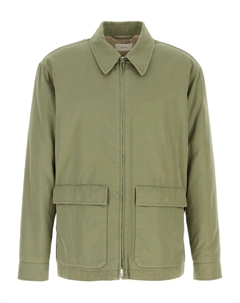 Хлопковая куртка Justo, зеленый The row