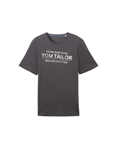 Футболка, Dark grey Tom tailor