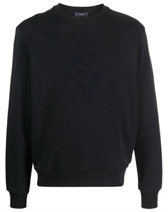 Толстовка с вышитым логотипом, синий Herno