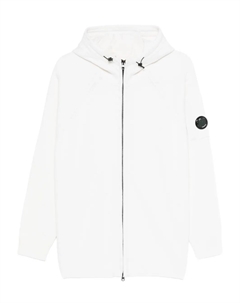 Куртка на молнии с капюшоном, белый C.p. company