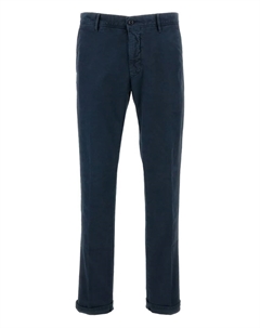 Брюки с манжетами, синий Incotex