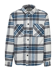 Рубашка Slim Fit на пуговицах Aakon, White Solid