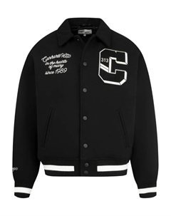 Бомбер World Class Varsity, черный Carhartt wip