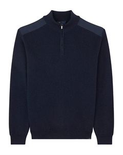Свитер на половину молнии, синий Paul & shark