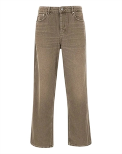 Джинсы с эффектом потертостей, коричневый Represent