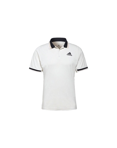 Рубашка поло мужская белая, белый Adidas