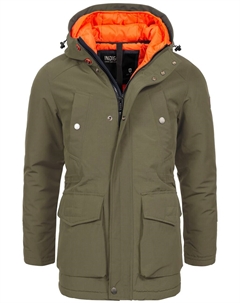 Зимняя парка Waters, Olive Indicode jeans