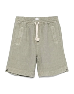 Льняные шорты, зеленый Eleventy