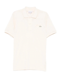 Рубашка поло с вышитым логотипом, нейтральный Lacoste