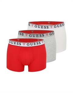 Боксеры Brian, mottled grey/Red/White Guess