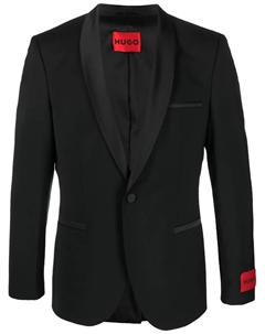 Костюм с однобортным смокингом, черный Hugo