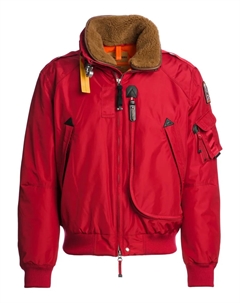 Бомбер Fire с меховой подкладкой, красный Parajumpers