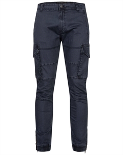 Зауженные брюки-карго August, Navy Indicode jeans